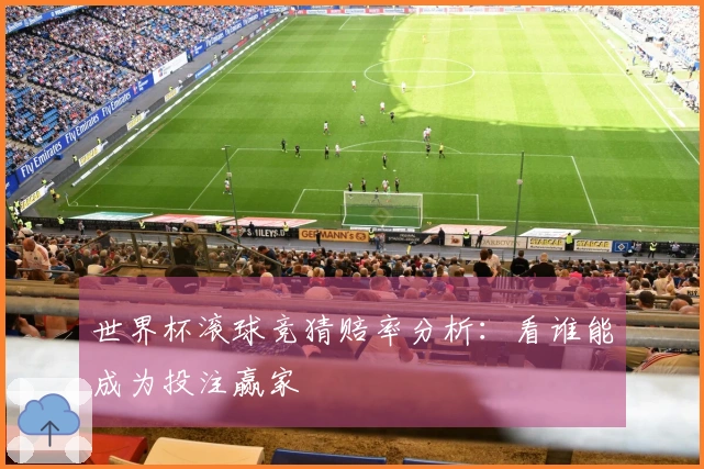 世界杯滚球竞猜赔率分析：看谁能成为投注赢家